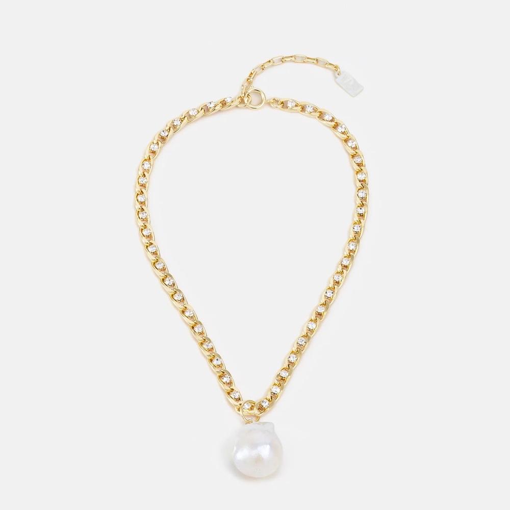 Wald Berlin Le Chic Baroque Pearl Necklace NWOT